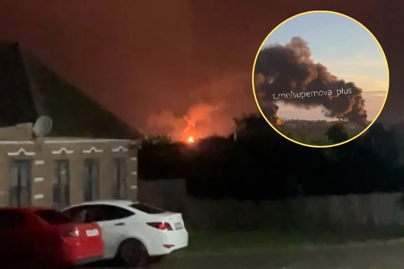Ukraińcy uderzyli nocą. Rosyjska rafineria w ogniu