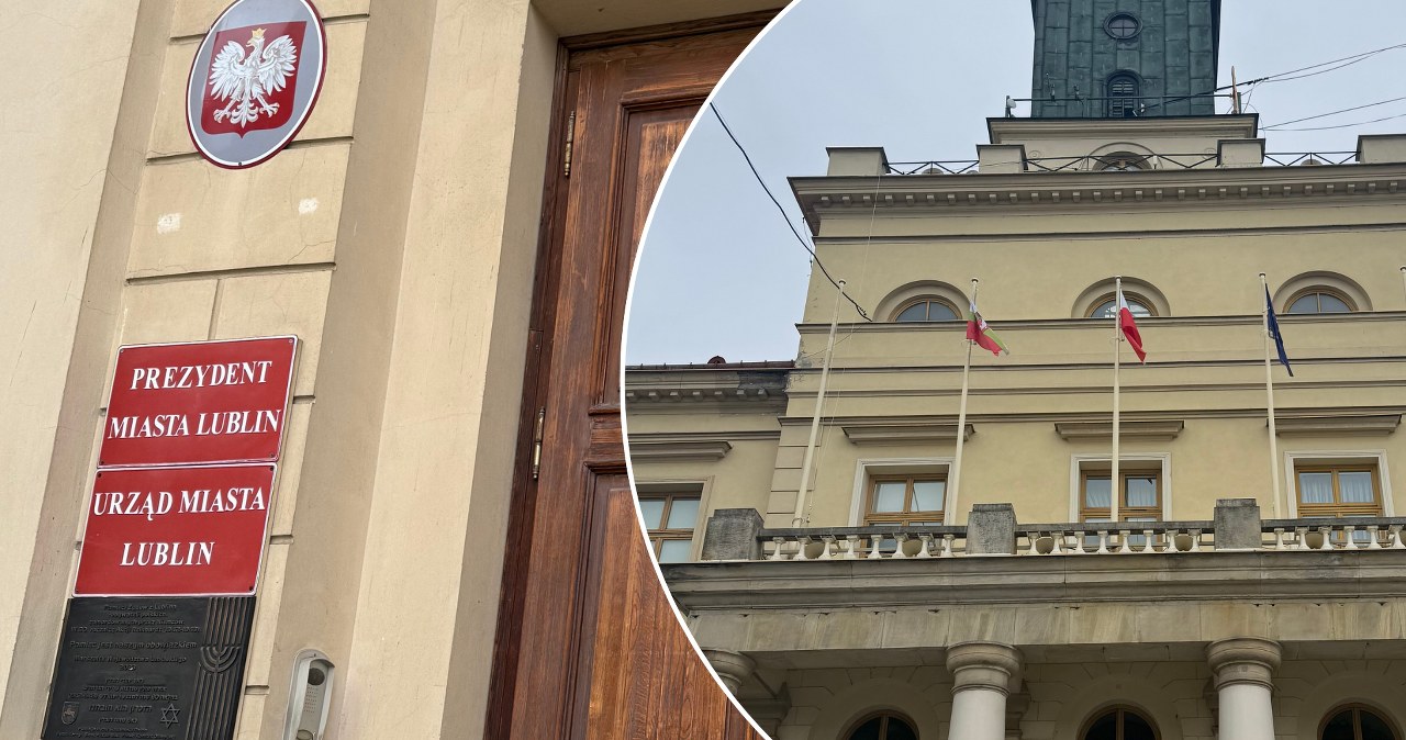 Lublin. Z ratusza zdjęto ukraińską flagę. To odpowiedź na ruch prezydenta Zełenskiego Lublin. Z ratusza zdjęto ukraińską flagę. To odpowiedź na ruch prezydenta Zełenskiego