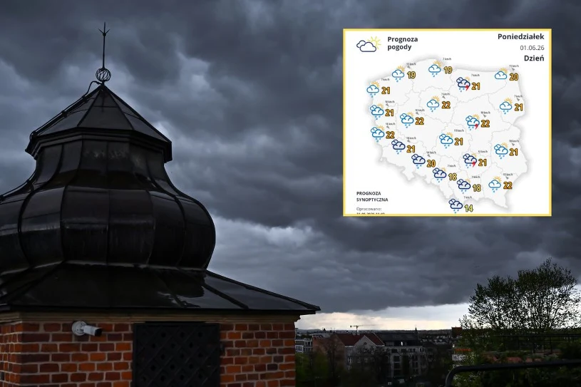Pogoda nas nie rozpieści. Chmury, deszcz i burze nad całą Polską