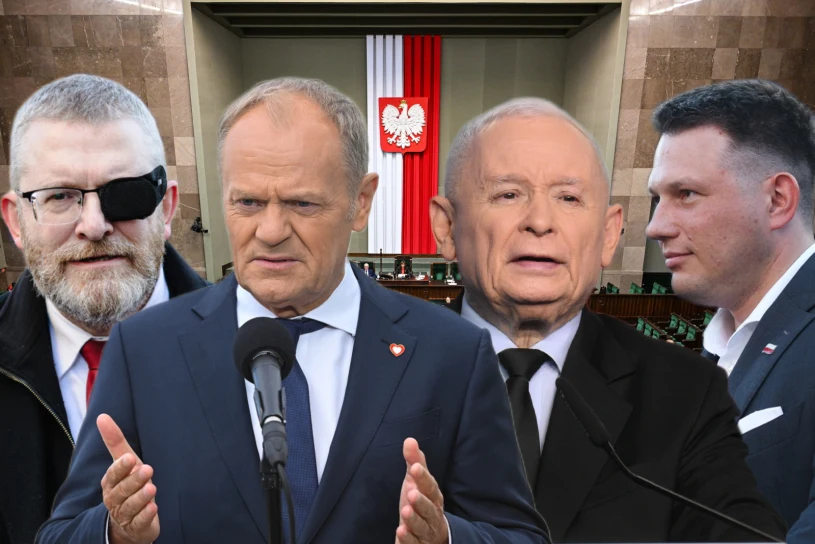 Topnieje przewaga KO nad PiS. Wiadomo, kto rośnie w siłę w sondażu