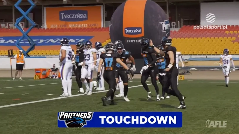 Panthers Wrocław zatrzymani. Pierwsza porażka w sezonie [WIDEO]