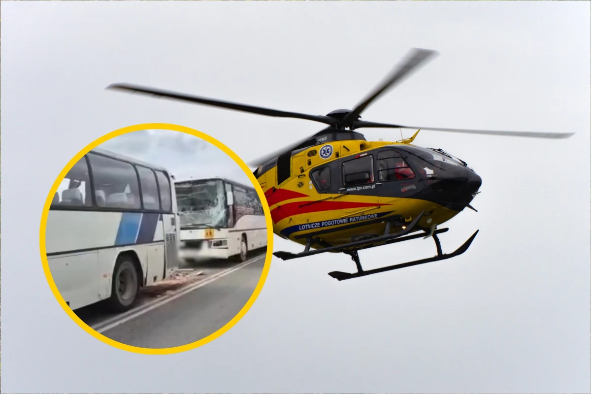 Dwa autokary przewożące dzieci zderzyły się w Wopławkach w powiecie kętrzyńskim (woj. warmińsko-mazurskie). Informację o tym zdarzeniu dostaliśmy na Gorącą Linię RMF FM.