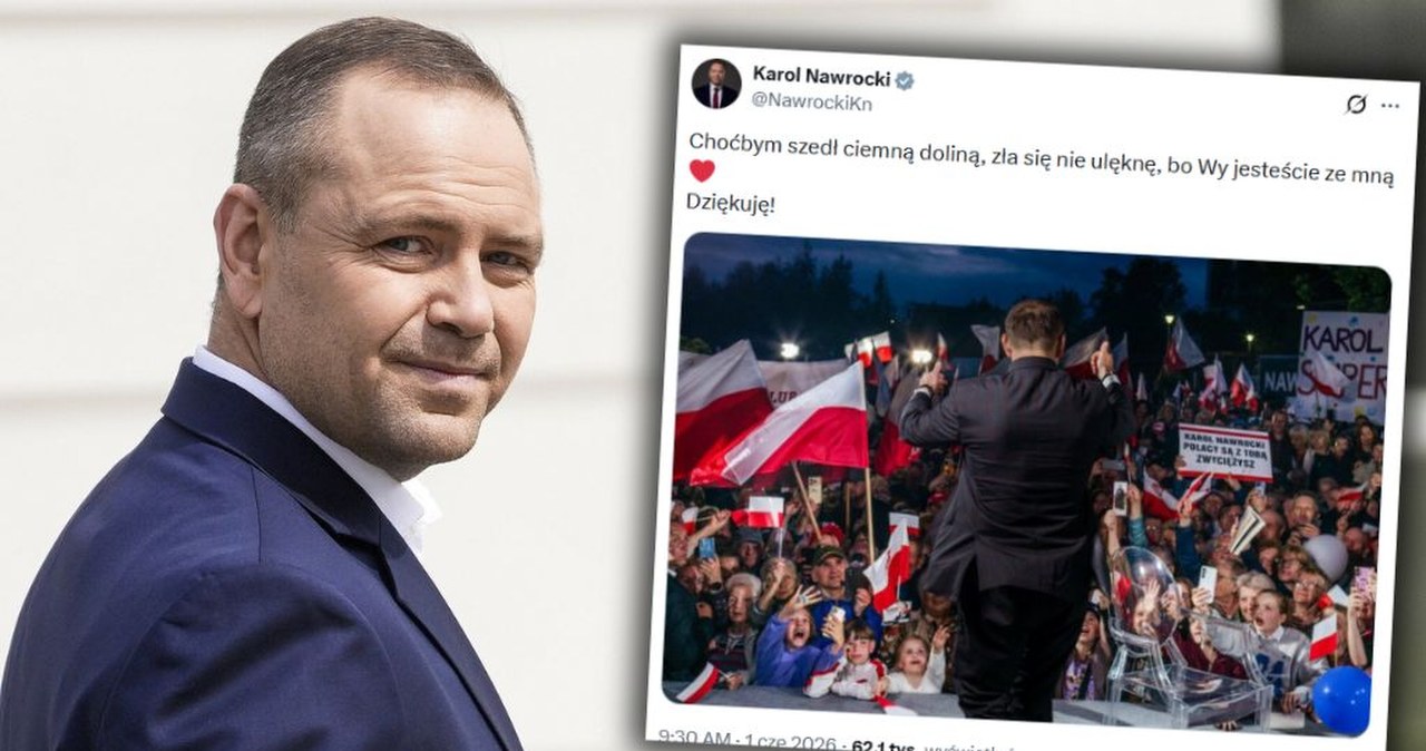 Rok od wyboru Nawrockiego na prezydenta. Zamieścił krótki wpis