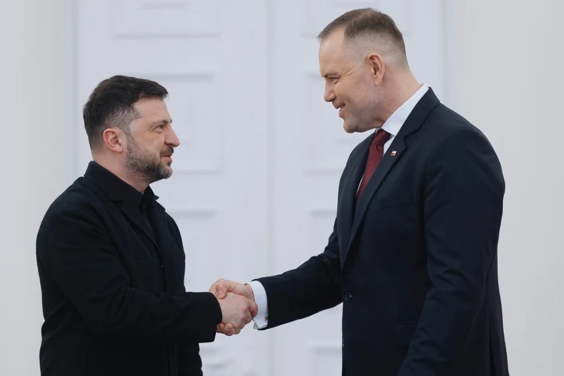 Nawrocki chce odebrać Zełenskiemu polski order. Cały czas czeka na przeprosiny