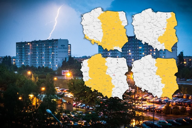 Burze będą się kręcić nad Polską bez przerwy. Wiemy, gdzie trzeba uważać