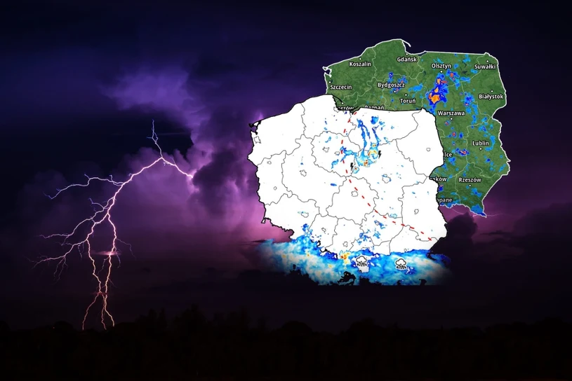 Wiemy, gdzie jest burza i dokąd się uda. Będzie się przemieszczać powoli