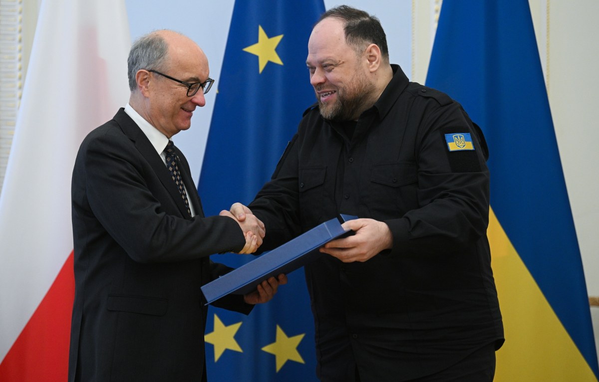 Spór o "Bohaterów UPA". Szef parlamentu Ukrainy dziękuje Czarzastemu