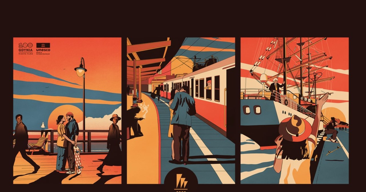 Tak wygląda plakat 51. Festiwalu Polskich Filmów Fabularnych w Gdyni
