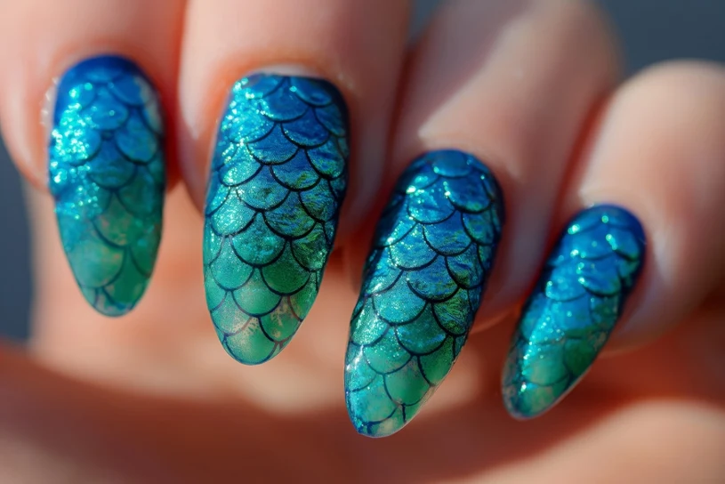 Ten manicure będzie hitem lata. Wszyscy chcą nosić sardynkowe paznokcie
