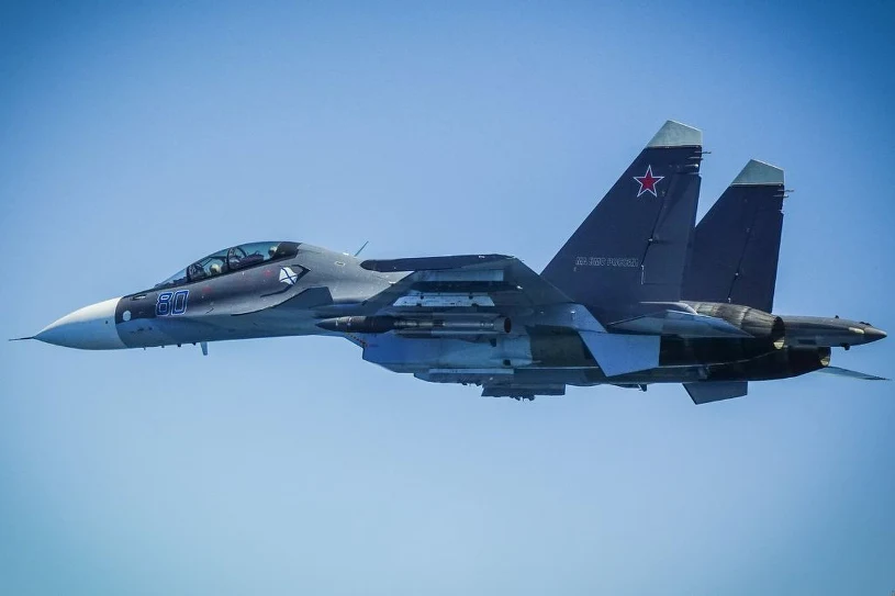 NATO poderwało myśliwce. Przechwycono dwa rosyjskie Su-30