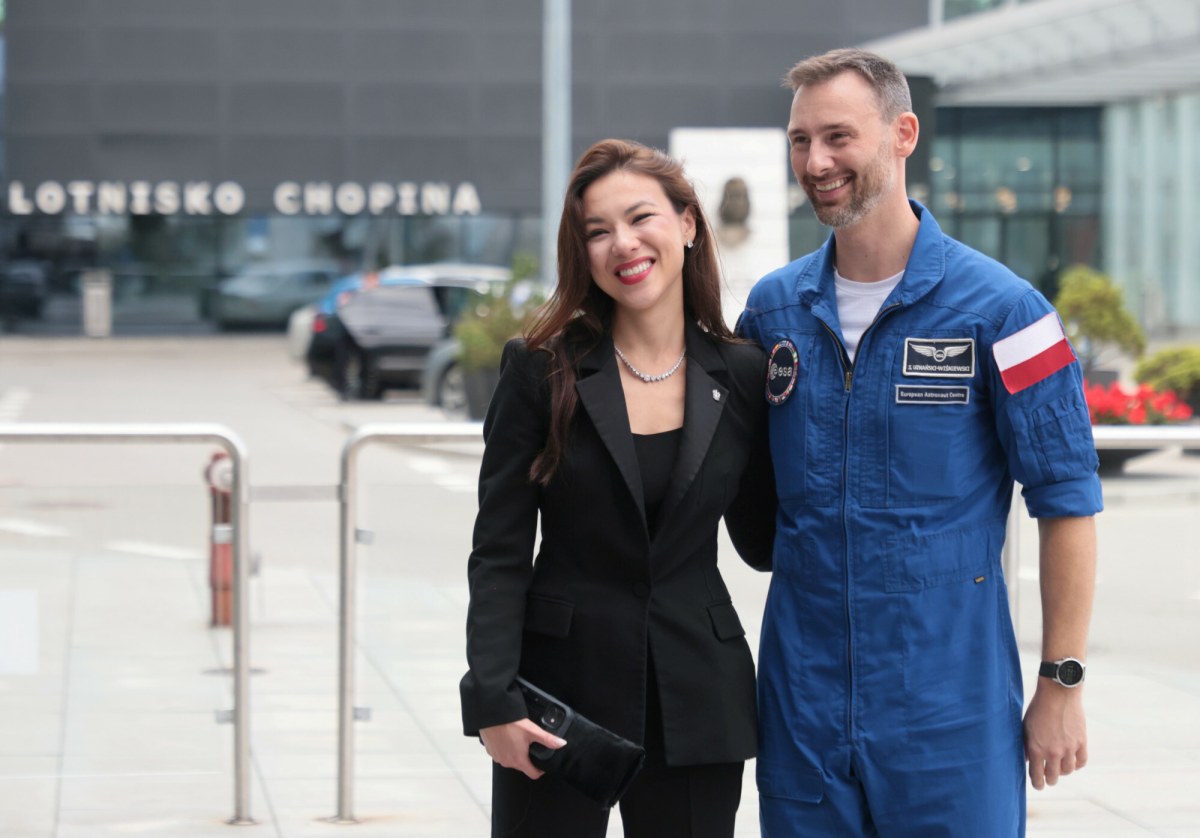 Polski astronauta pochwalił się narodzinami syna. Uznańscy-Wiśniewscy pokazali zdjęcie