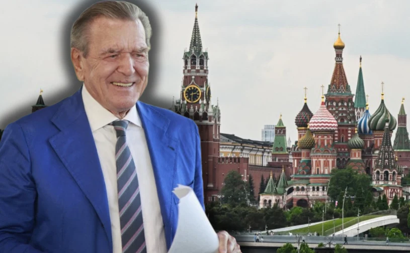 Były kanclerz Niemiec widziany w Rosji. Putin chciał go jako mediatora