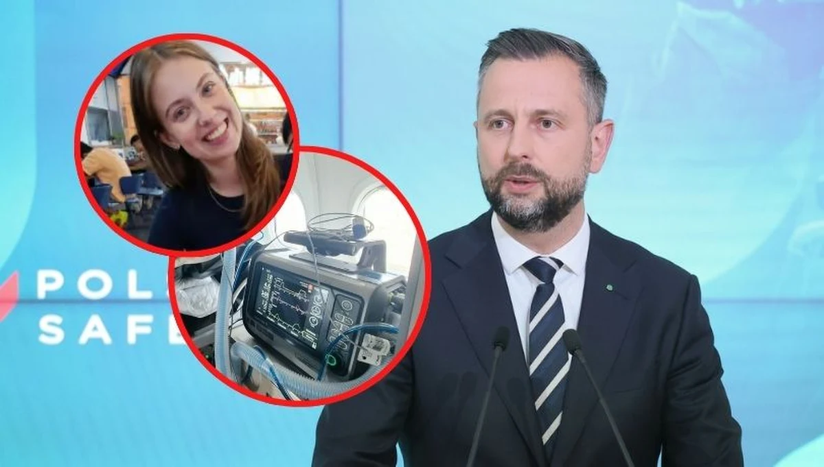 "Z Pekinu wystartował do Polski specjalny samolot, w którym wraz z mamą i lekarzami jest Pani Klaudia! Kilkanaście godzin i będzie ona w naszym kraju (...)" - poinformował w środę nad ranem minister obrony narodowej, wicepremier Władysław Kosiniak-Kamysz. Chodzi o 24-latkę z Wałbrzycha, która studiowała w Pekinie. W kwietniu lekarze zdiagnozowali u niej ostre zapalenie otrzewnej, zapalenie płuc, zapalenie mózgu, perforację dwunastnicy, ropień w okolicy wątroby oraz guz na jajniku - potworniaka.
