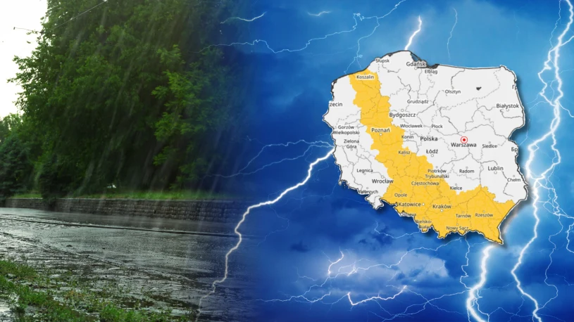 Burzowy front wkroczy do Polski. Miejscami może być naprawdę groźnie