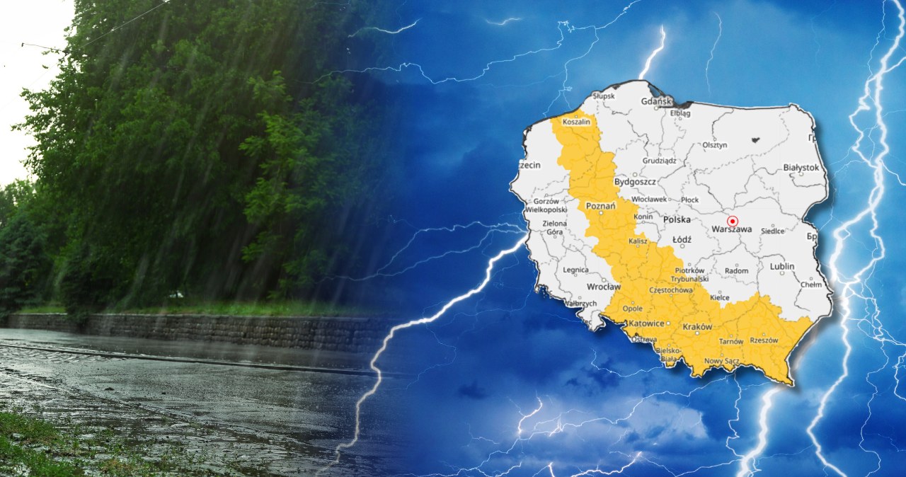 Burzowy front wkroczy do Polski. Miejscami może być naprawdę groźnie