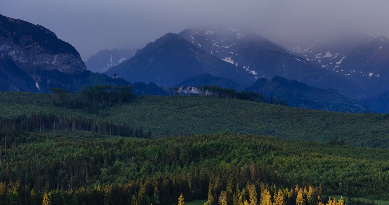 To jeden z najpiękniejszych widoków na Tatry. Tylko 40 minut od Zakopanego