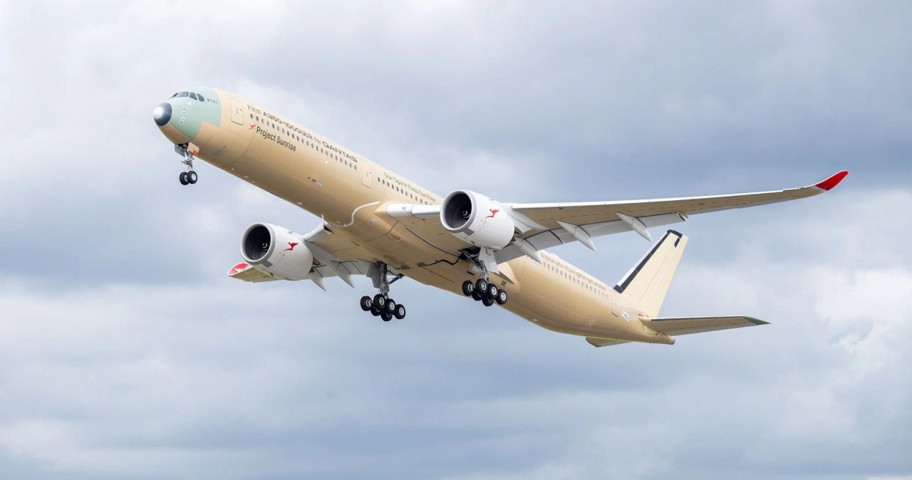 Sunrise nabiera tempa. Airbus testuje maszynę do 22-godzinnych lotów