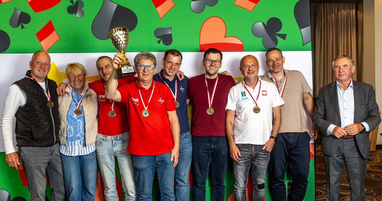 Mistrzowie z Group One ESKOM Team. Znamy medalistów LOTTO Ekstraklasy Brydżowej