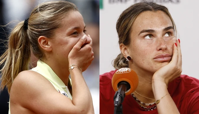 Po 0:6 Sabalenka wyrzuciła kilka słów z serca. Później pojawiła się "Maja"