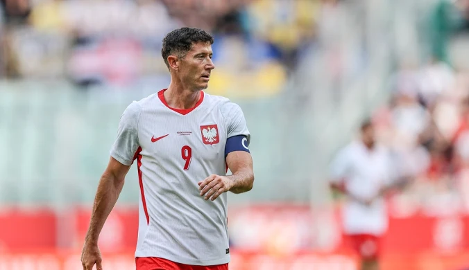 Lewandowski zobaczył Brzęczka, od razu taka reakcja. I to tuż przed meczem