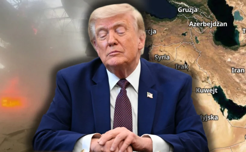 Trump reaguje na odwet Iranu, niespodziewane słowa. "Sprowokowani"