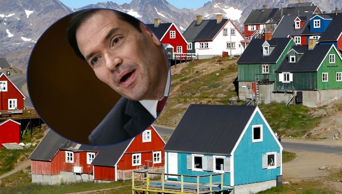 "Na razie". Ironiczne słowa Marco Rubio o Grenlandii