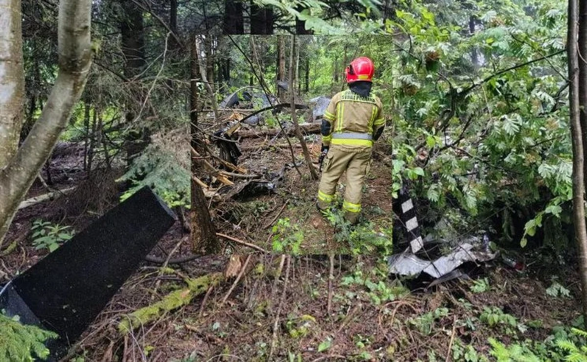 W czwartek rano na zboczach góry Lubogoszcz w Beskidzie Wyspowym odnaleziono wrak poszukiwanego od nocy śmigłowca Robinson. Znaleziono ciało jednej osoby. Zginął 30-letni pilot - potwierdziła małopolska policja.