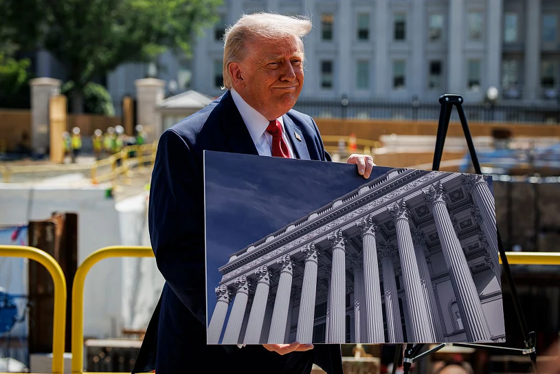Donald Trump z nową inicjatywą budowlaną. 