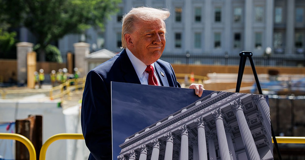 Łuk Triumfalny, sala balowa i promenada. Donald Trump z nową inicjatywą