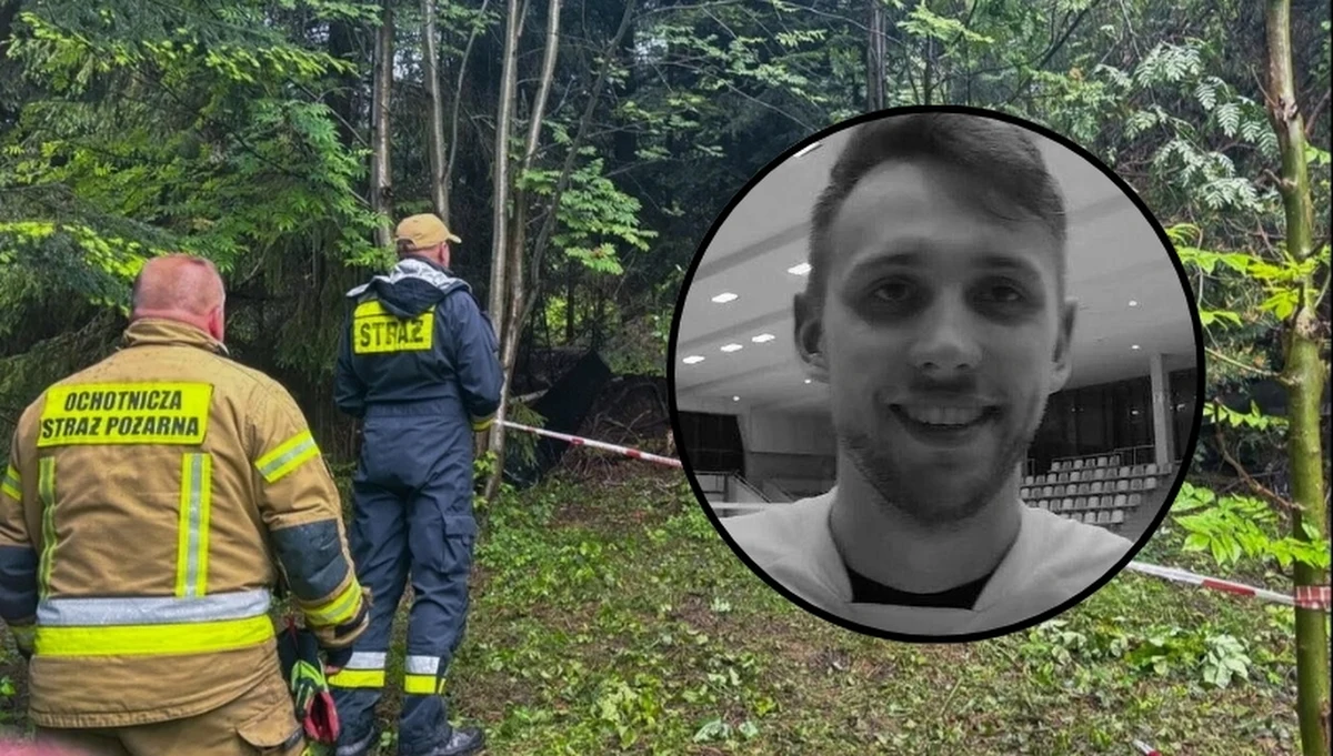 W katastrofie lekkiego śmigłowca Robinson R44 Raven II, który w czwartek rozbił się na zboczach góry Lubogoszcz koło Limanowej, zginął 30-letni pilot. Był nim Błażej Czarnecki, były siatkarz m.in. CHKS-u Chełm, Avii Świdnik czy LUK Lublin.