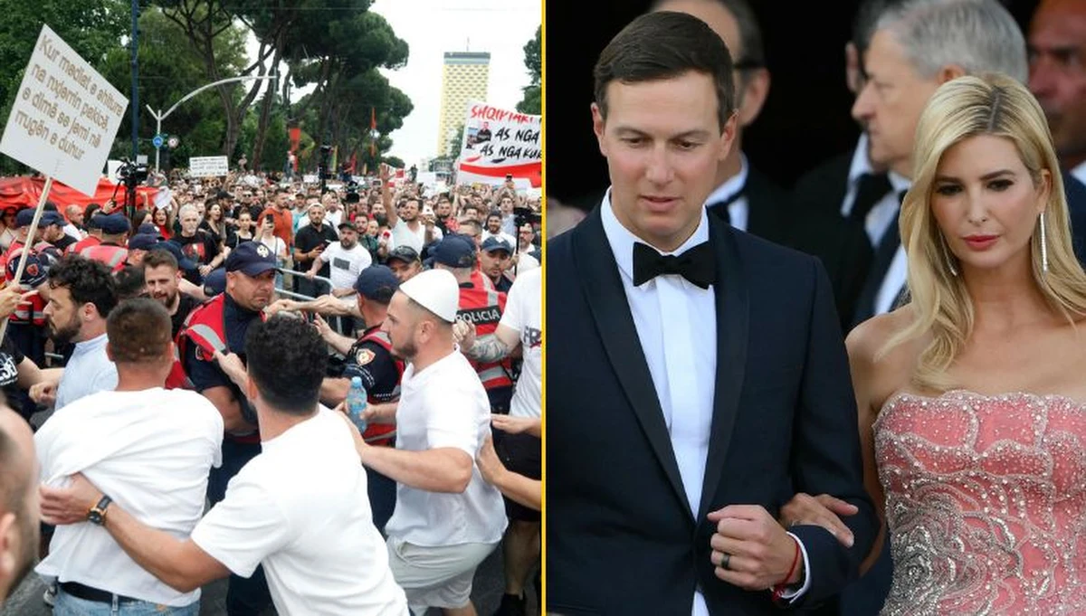 "Edi Rama, ty złodzieju" - między innymi taki transparent pojawił się podczas czwartkowej manifestacji w stolicy Albanii, Tiranie. Na ulice wyszły tysiące osób, które domagały się dymisji szefa tamtejszego rządu Ediego Ramy. Demonstrujący sprzeciwiają się projektowi budowy luksusowego kurortu przez firmę związaną z zięciem prezydenta USA Donalda Trumpa, Jaredem Kushnerem.