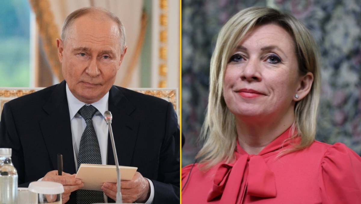 Co mówią w Rosji o sporze ws. UPA? Przed państwem: Władimir Putin i Maria Zacharowa