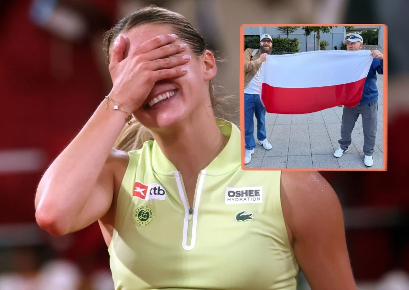 Polscy kibice "przejmują" Paryż. Tłumy ruszyły na finał Mai Chwalińskiej