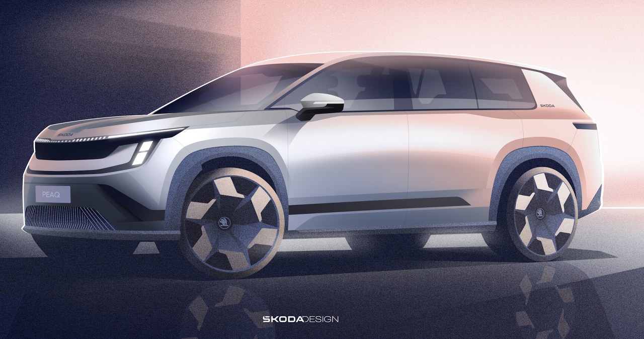 Skoda Peaq na pierwszych zdjęciach. Takiej Skody jeszcze nie było