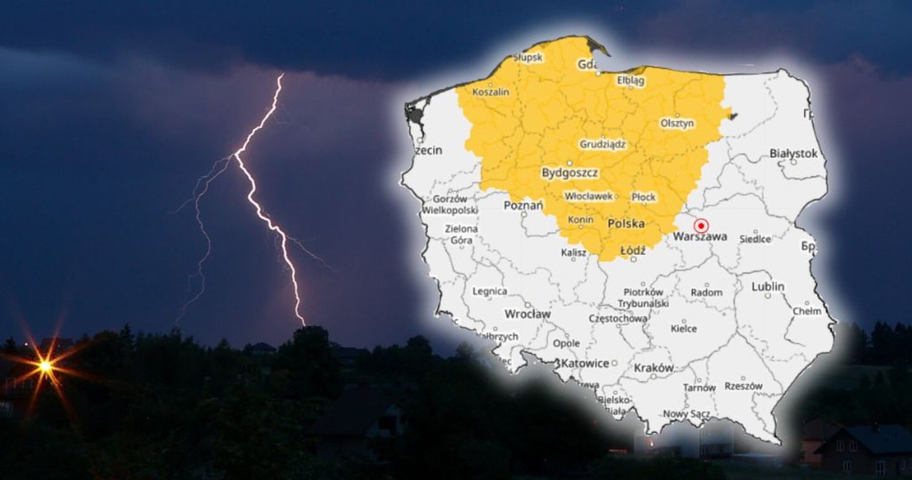 Gdzie jest burza? IMGW wydał alerty, dotyczą kilku województw Gdzie jest burza? IMGW wydał alerty, dotyczą kilku województw