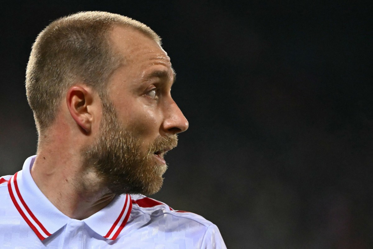 Przerwany mecz. Eriksen znowu padł na murawę