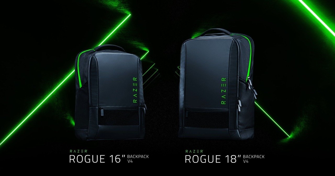 Zwykł plecak? Razer Rogue Backpack V4 łączy pancerną ochronę, wygodę i styl