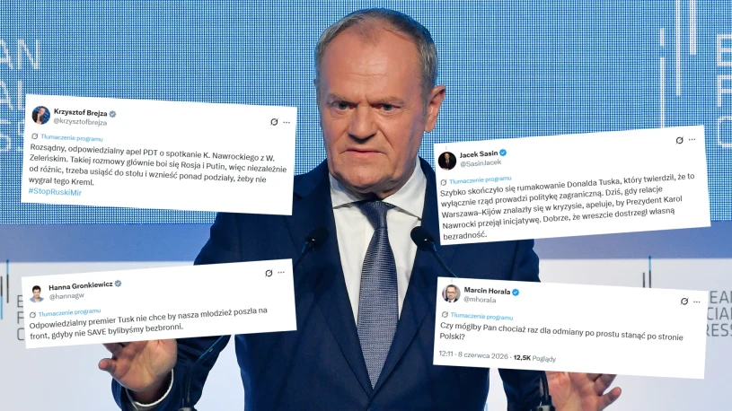 Tusk w ogniu krytyki. "Skończyło się rumakowanie",
