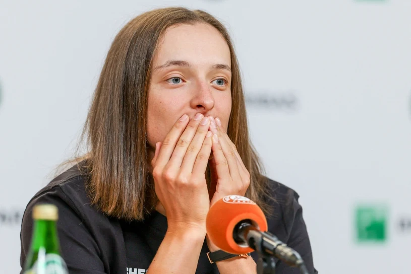 Chwalińska w Polsce, a tu Świątek wysłała wiadomość. Tego ludzie nie widzieli
