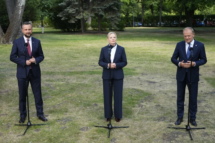 "Kandydatka wyśmienita". Tusk i Kosiniak-Kamysz odsłonili ka