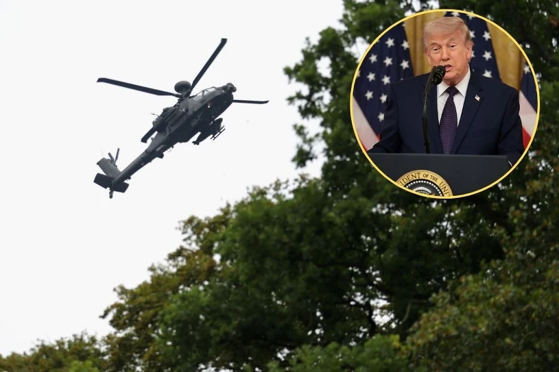 Iran zestrzelił amerykańskiego Apache'a. Trump wzburzony, pa