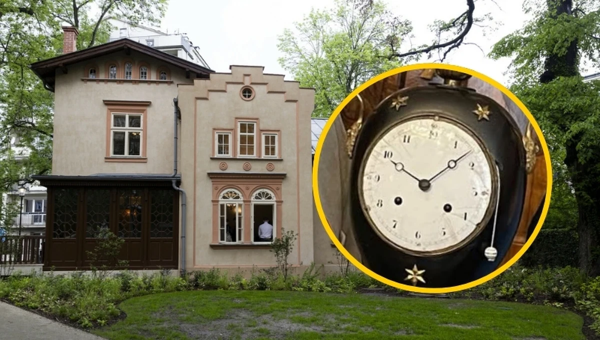 Zegar, który przez lata odmierzał czas w domu słynnej rodziny Kossaków w Krakowie, powróci do swojej dawnej siedziby - poinformowało Muzeum Krakowa. Zabytkowy czasomierz, w kształcie pucharu ze złoconymi zdobieniami i białą tarczą, należał do Wojciecha Kossaka i był ważnym elementem willi.