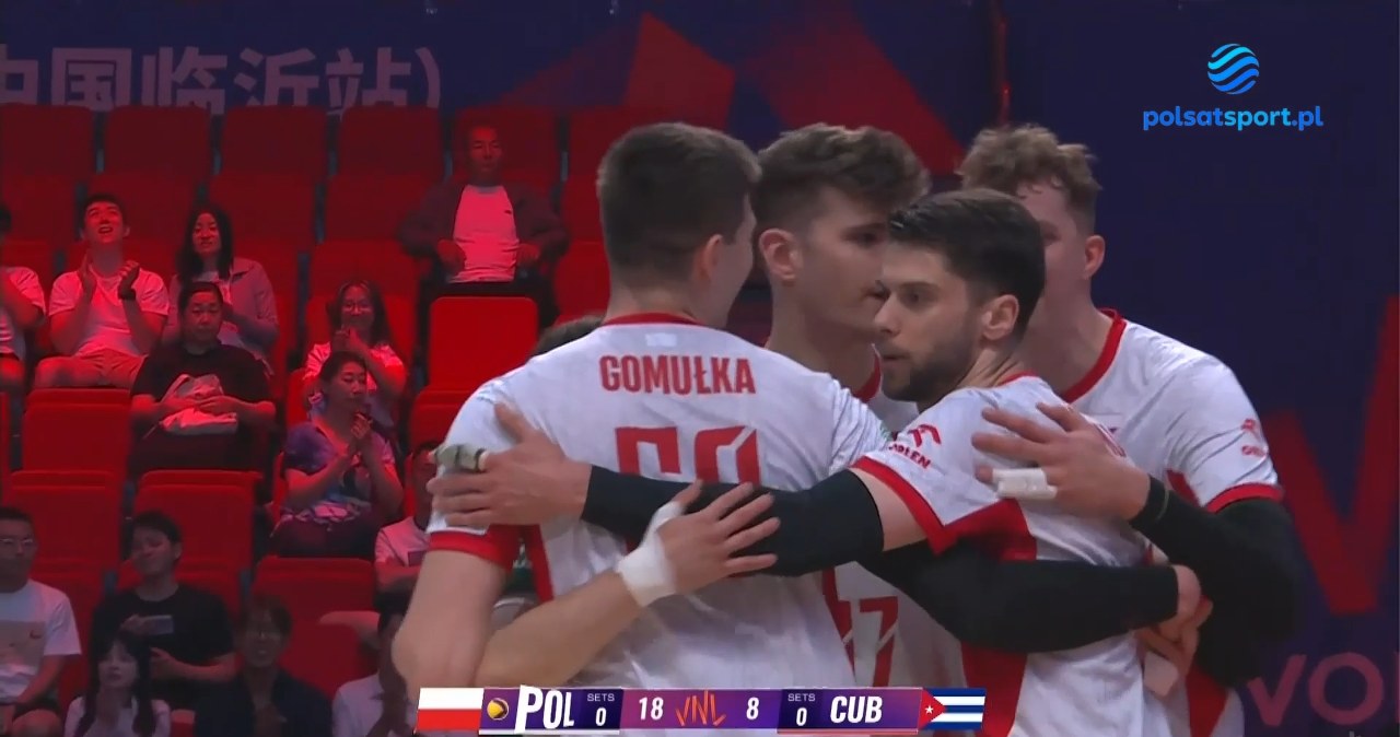 3:0 i mocne otwarcie. Polscy siatkarze rozpoczęli Ligę Narodów [WIDEO]