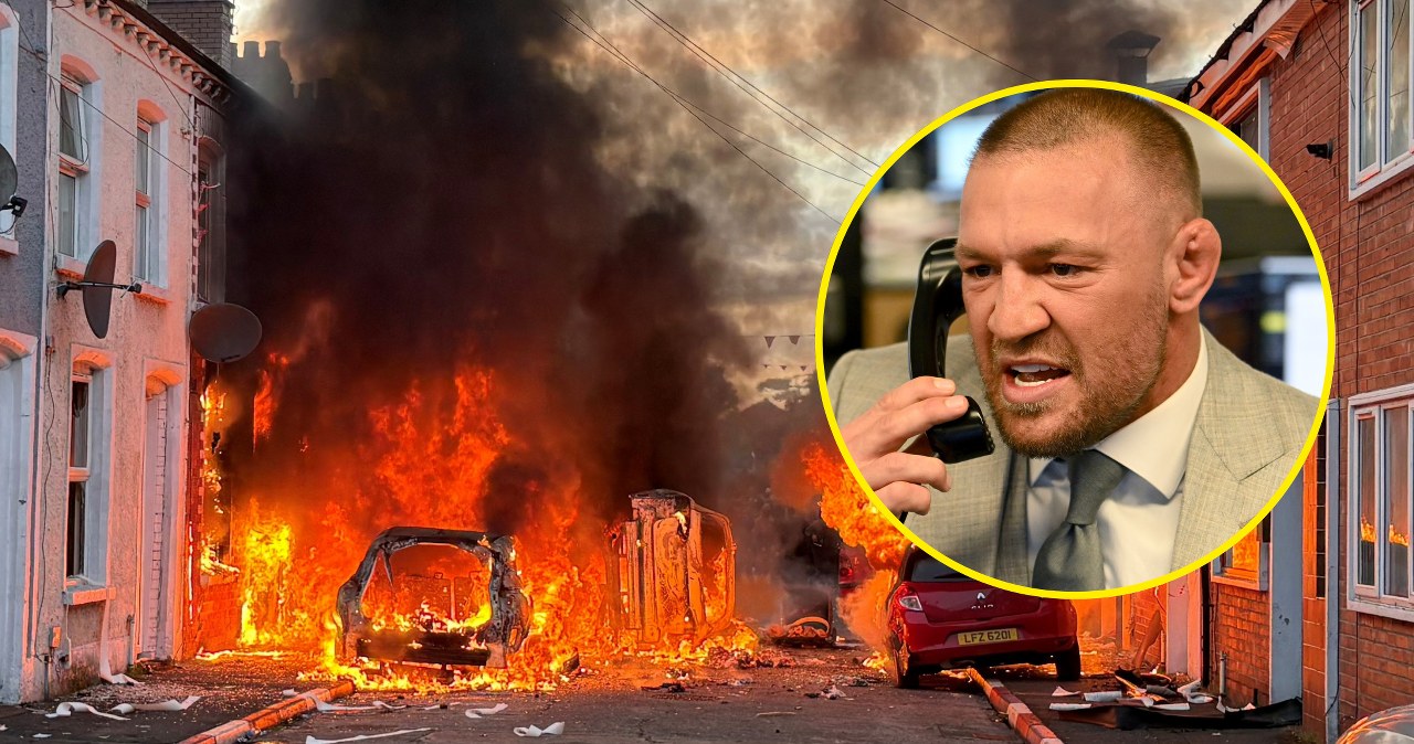 McGregor reaguje po brutalnym ataku w Belfaście. "Wyrzućcie ich stąd"