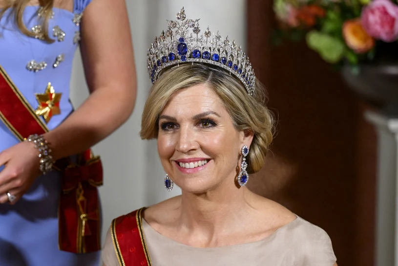 Bankiet u króla. Królowa miała na sobie ponad 700 diamentów