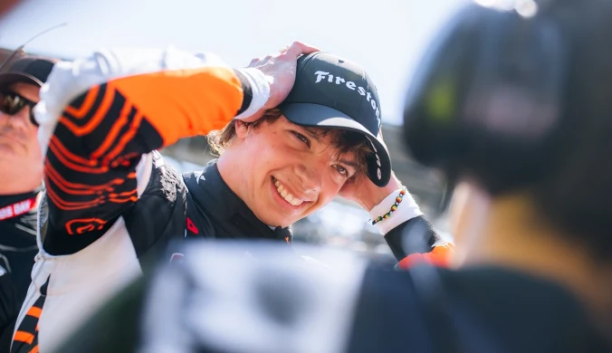 Trenował skoki, później zauważył go Kubica. Historyczny wyczyn Polaka