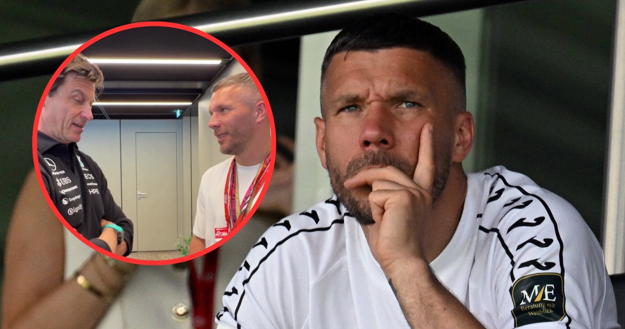 Podolski spotkał się z miliarderem, rozmawiali po polsku. Wszystko nagrano