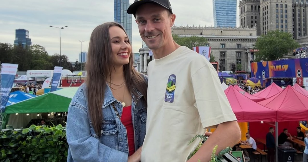 Marcelina Ziętek i Piotr Żyła zawitali do stolicy. Aktorka ujawniła powód