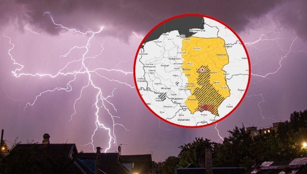 Nadchodzi mocne burzowe uderzenie. Wydano alerty najwyższego stopnia