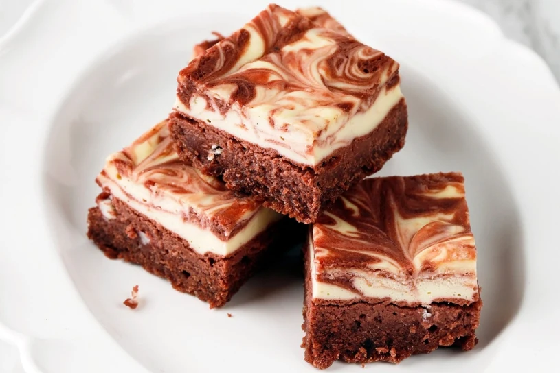 Dwa desery w jednym. Połączenie brownie i sernika to prawdziwy hit